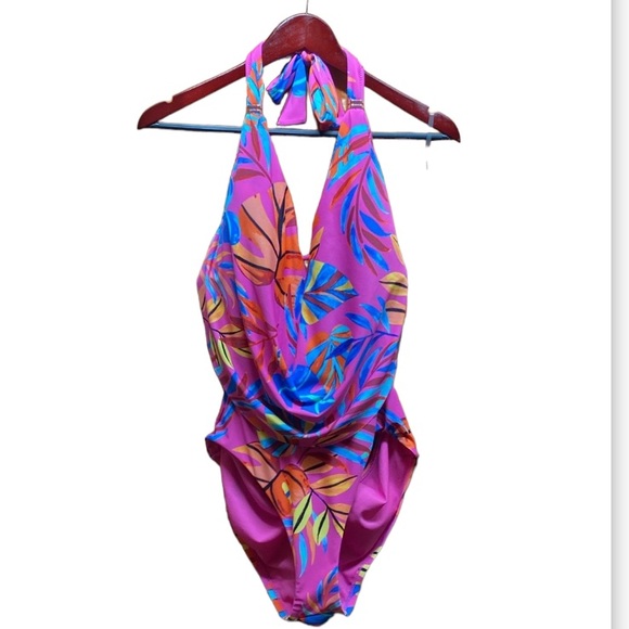 Bar lll Swimsuit Floral Size L - Picture 4 of 17